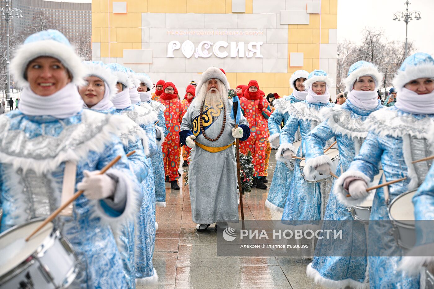 Выставка "Россия". День Деда Мороза: Сагаан Убгэн (Республика Бурятия)