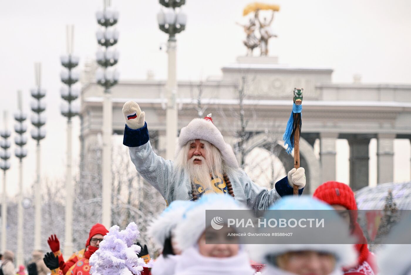 Выставка "Россия". День Деда Мороза: Сагаан Убгэн (Республика Бурятия)