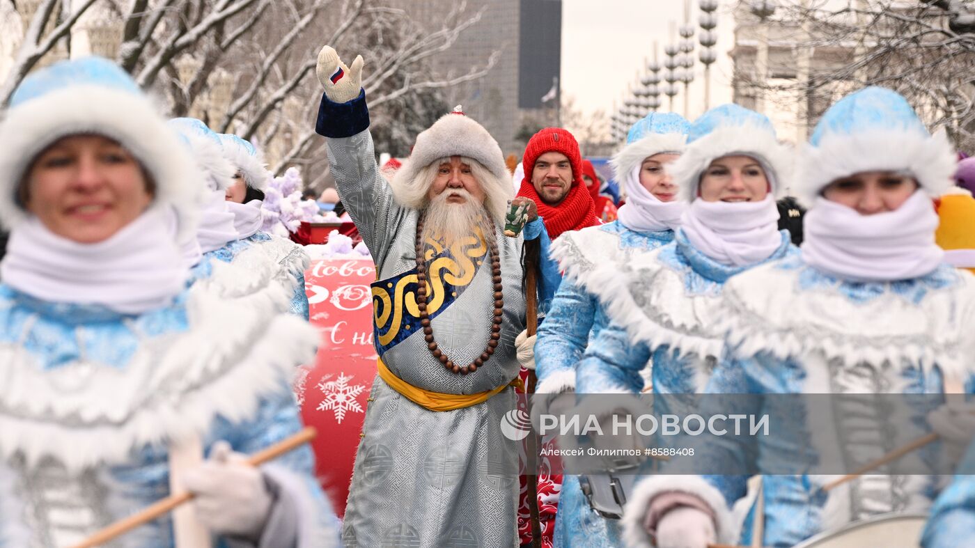 Выставка "Россия". День Деда Мороза: Сагаан Убгэн (Республика Бурятия)