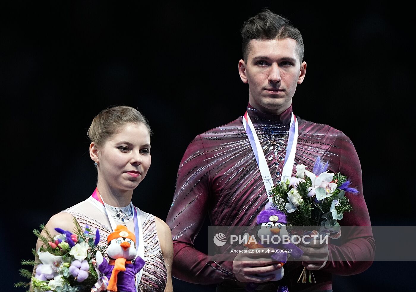 Фигурное катание. Чемпионат России. Церемония награждения