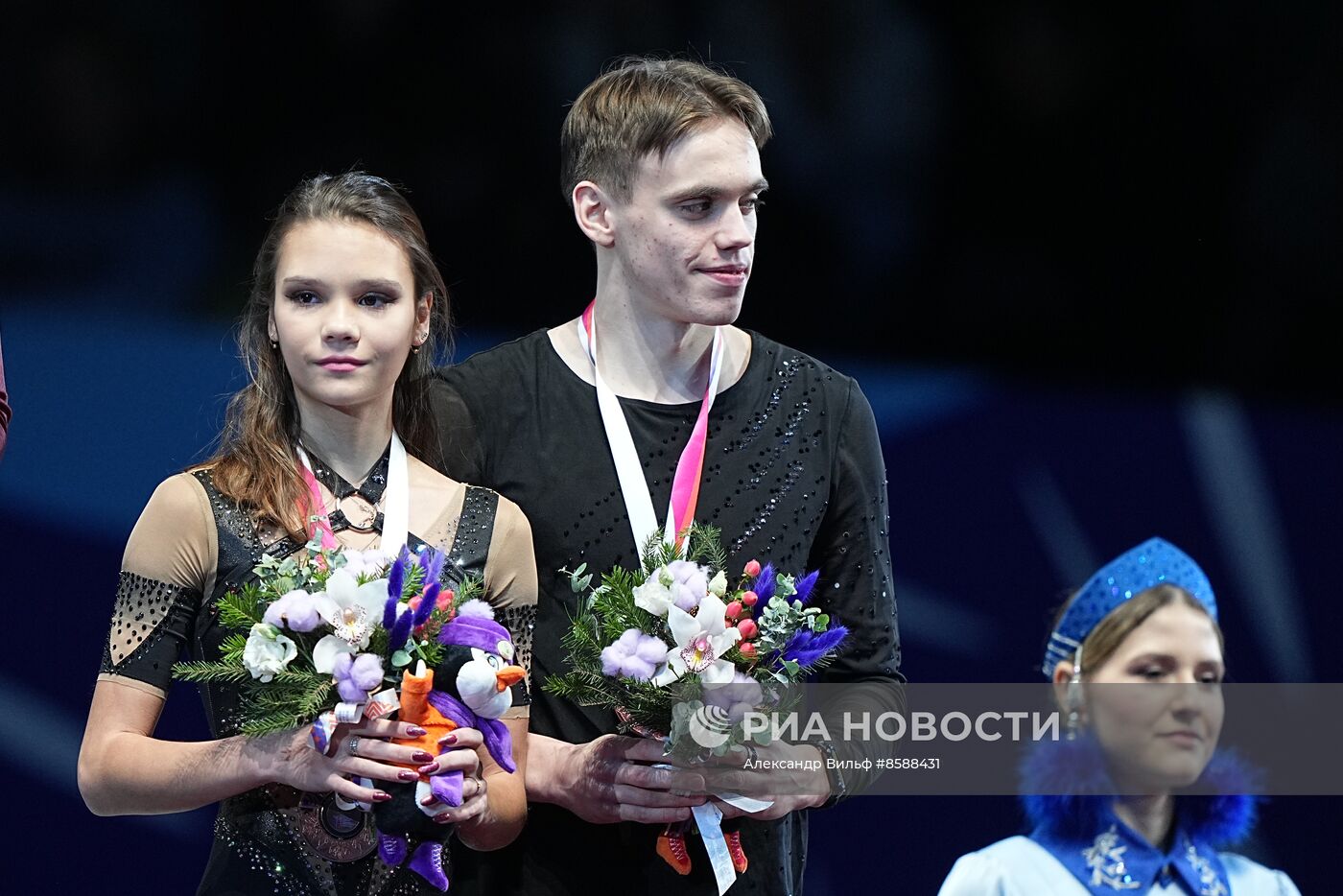 Фигурное катание. Чемпионат России. Церемония награждения