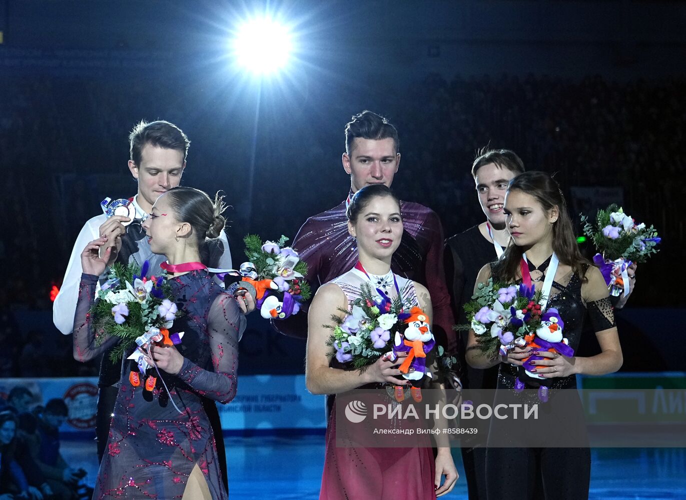 Фигурное катание. Чемпионат России. Церемония награждения