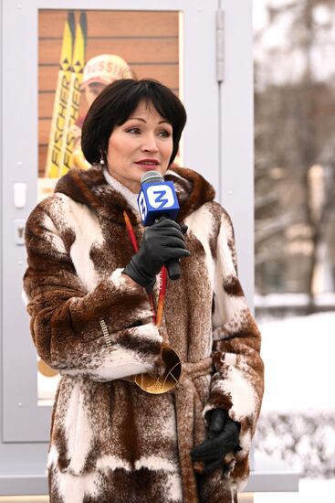 Выставка "Россия". Торжественная церемония открытия новой экспозиции "Аллеи славы"