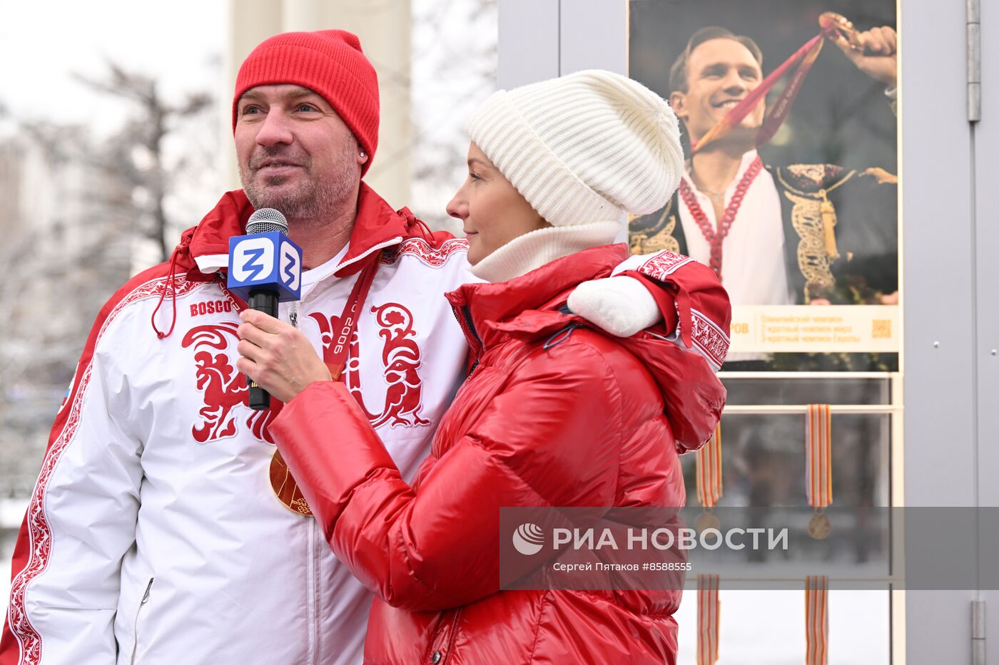 Выставка "Россия". Торжественная церемония открытия новой экспозиции "Аллеи славы"