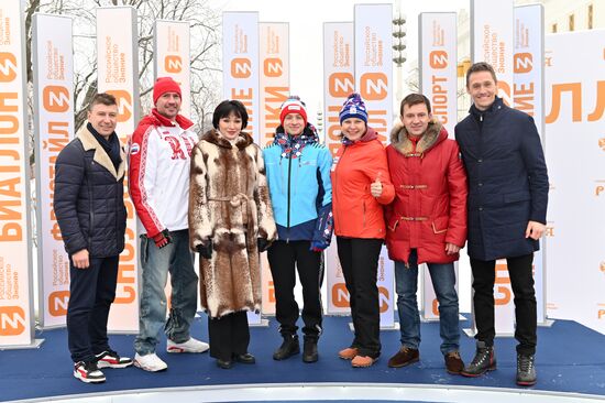 Выставка "Россия". Торжественная церемония открытия новой экспозиции "Аллеи славы"