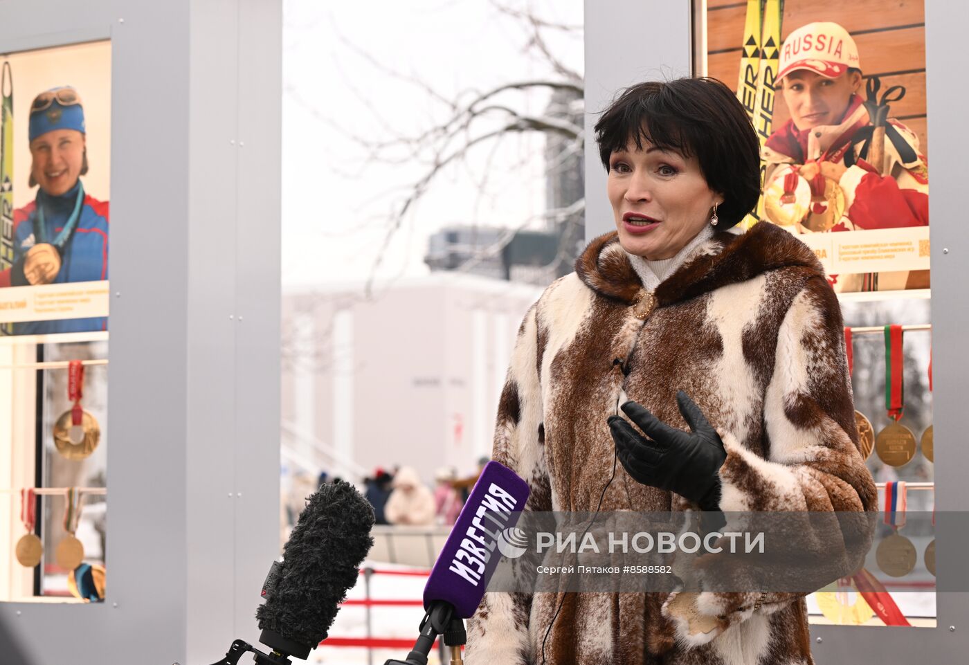 Выставка "Россия". Торжественная церемония открытия новой экспозиции "Аллеи славы"