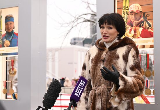 Выставка "Россия". Торжественная церемония открытия новой экспозиции "Аллеи славы"