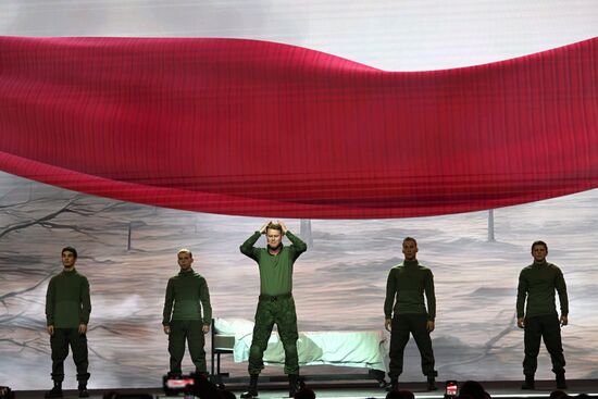 Международная выставка-форум "Россия"
Поэтический спектакль "Вера, Надежда, Любовь"
Павильон №75 Место: Россия, Москва. Автор: Максим Блинов/РИА Новости. Выставка "Россия". Поэтический спектакль "Вера, Надежда, Любовь"