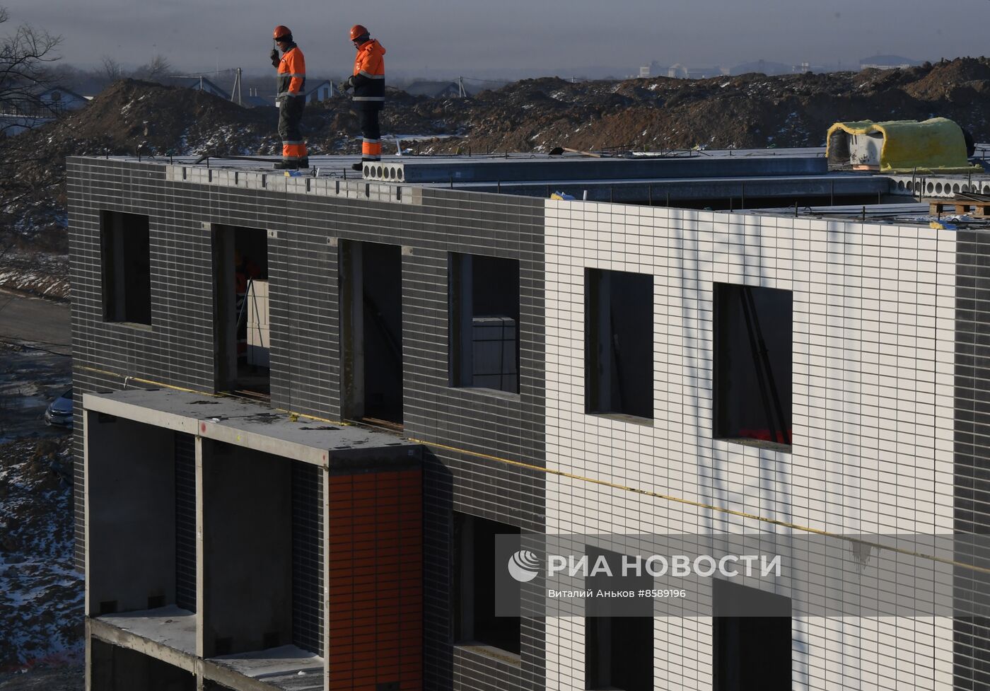 Строительство "DNS Сити" на площадке города-cпутника Владивостока