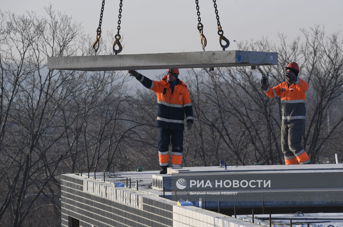 Строительство "DNS Сити" на площадке города-cпутника Владивостока