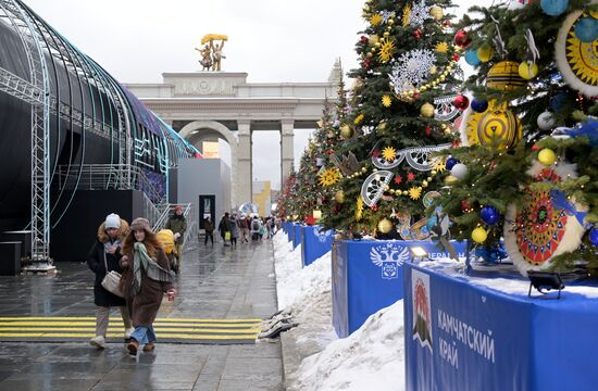 Международная выставка-форум "Россия"
Место: Россия, Москва. Автор: Алексей Никольский/РИА Новости. Работа выставки "Россия"