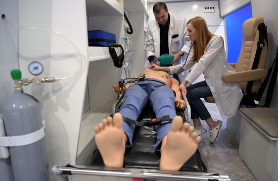 Международная выставка-форум "Россия"
Павильон С1 "Семья. Работа. Долголетие" Место: Россия, Москва. Автор: Алексей Никольский/РИА Новости. Работа выставки "Россия"