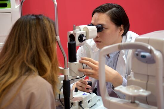 Международная выставка-форум "Россия"
Павильон С1 "Семья. Работа. Долголетие" Место: Россия, Москва. Автор: Алексей Никольский/РИА Новости. Работа выставки "Россия"