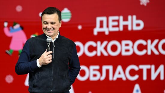 Международная выставка-форум "Россия"
Открытие Дня Региона - презентация Московской области, павильон №75
Андрей Воробьев, губернатор Московской области
Место: Россия, Москва. Автор: Кристина Кормилицына/РИА Новости. Выставка "Россия". Московская область. День региона