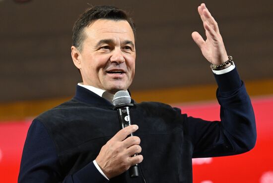 Международная выставка-форум "Россия"
Открытие Дня Региона - презентация Московской области, павильон №75
Андрей Воробьев, губернатор Московской области
Место: Россия, Москва. Автор: Кристина Кормилицына/РИА Новости. Выставка "Россия". Московская область. День региона