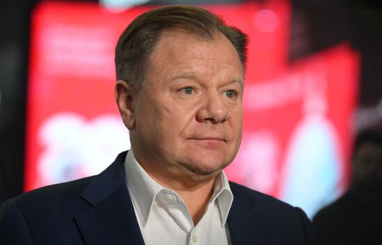 Международная выставка-форум "Россия"
Открытие Дня Региона - презентация Московской области, павильон №75
Игорь Бутман, музыкант
Место: Россия, Москва. Автор: Кристина Кормилицына/РИА Новости. Выставка "Россия". Московская область. День региона