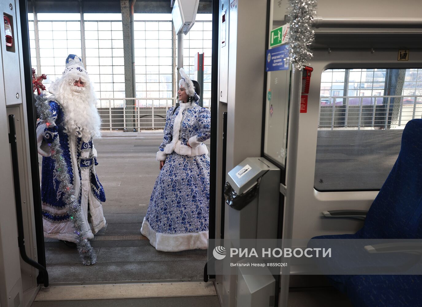 Запуск "Новогоднего экспресса" из Калининграда 