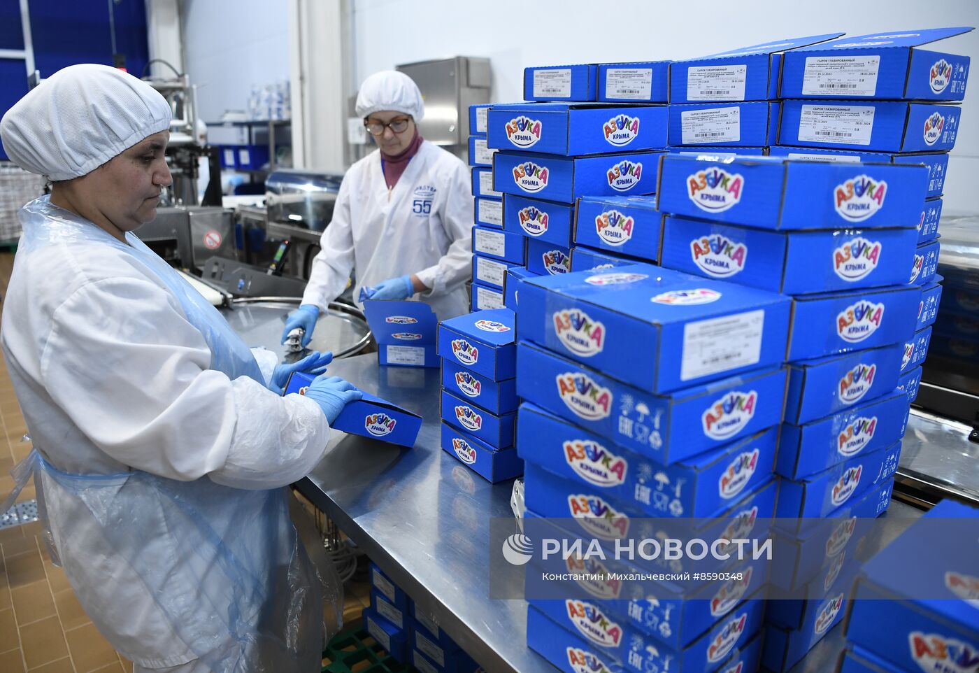 Производство сыров в Крыму 