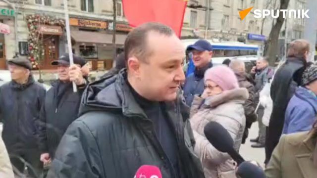 Протест у правительства Молдовы против ликвидации Университета физической культуры и спорта