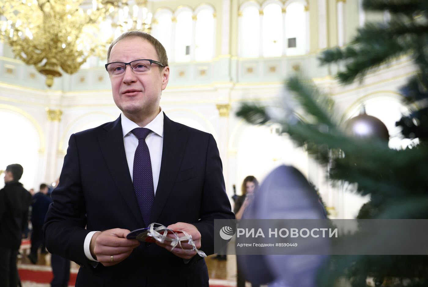 Акция "Елка желаний" в Кремле