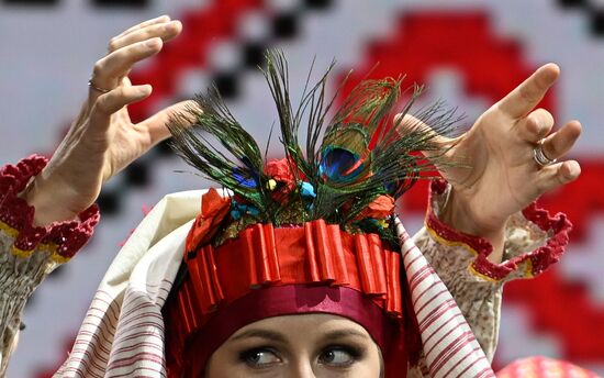 Выставка "Россия". Свадебная церемония по тульским традициям