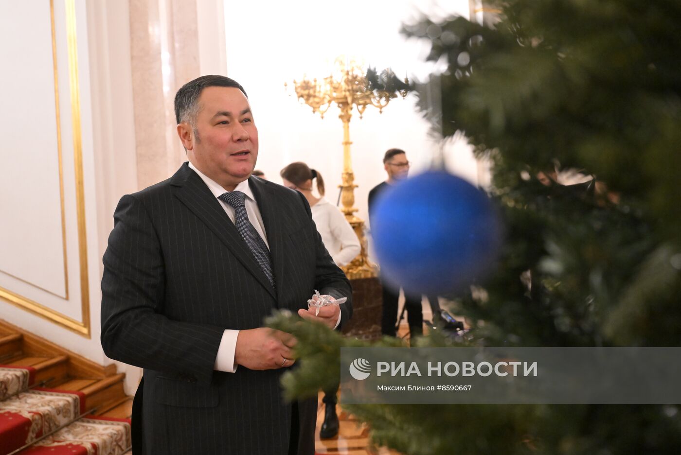 Акция "Елка желаний" в Кремле