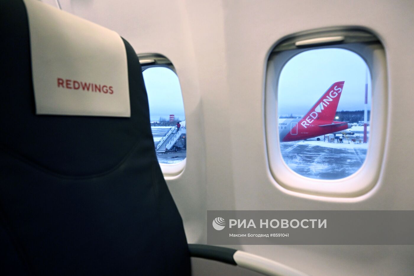 Приемка самолета Ту-214 авиакомпанией Red Wings в Казани