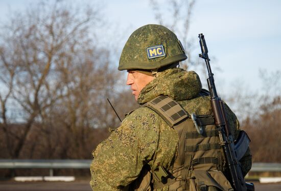 В Приднестровье миротворцев на постах поздравили с Новым годом