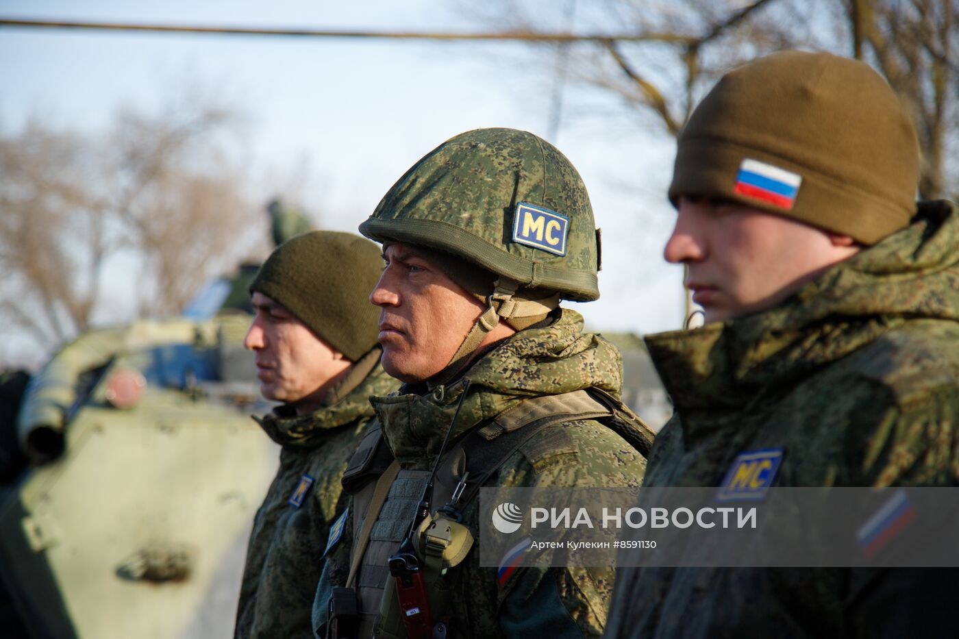 В Приднестровье миротворцев на постах поздравили с Новым годом