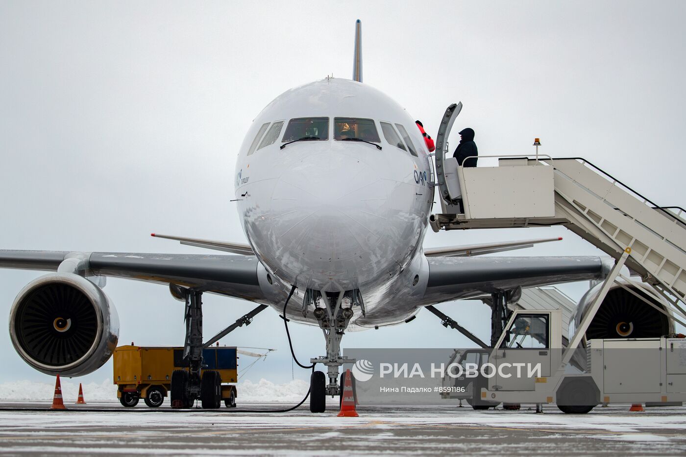 Приемка самолета Ту-214 авиакомпанией Red Wings в Казани