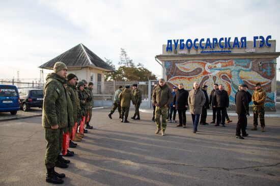 В Приднестровье миротворцев на постах поздравили с Новым годом