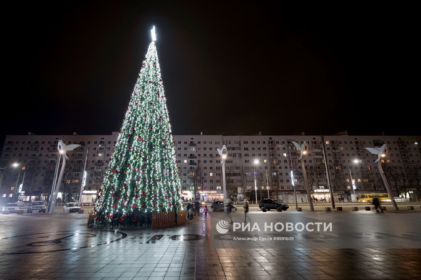 Предновогодний Мариуполь