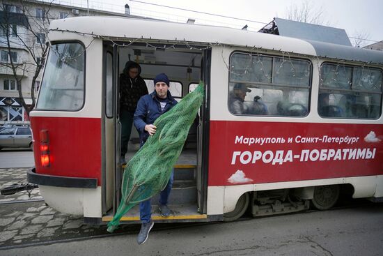 Предновогодний Мариуполь