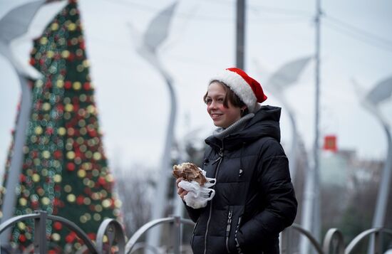 Предновогодний Мариуполь