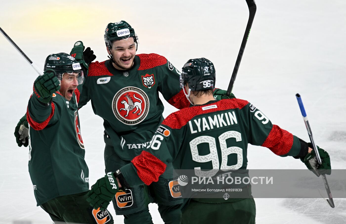 Хоккей. КХЛ. Матч "Ак Барс" - "Салават Юлаев"