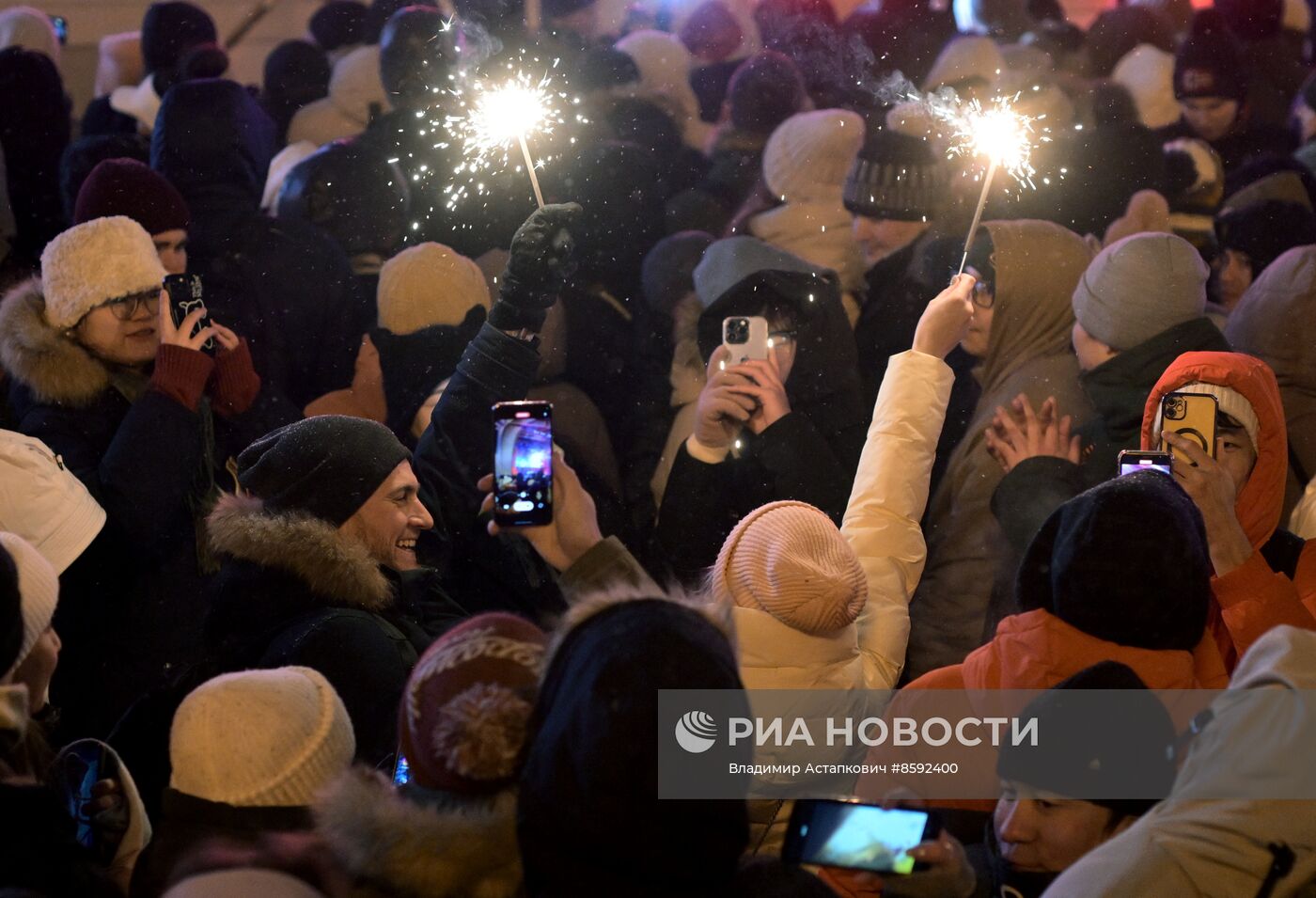 Выставка "Россия". Новогодняя ночь 