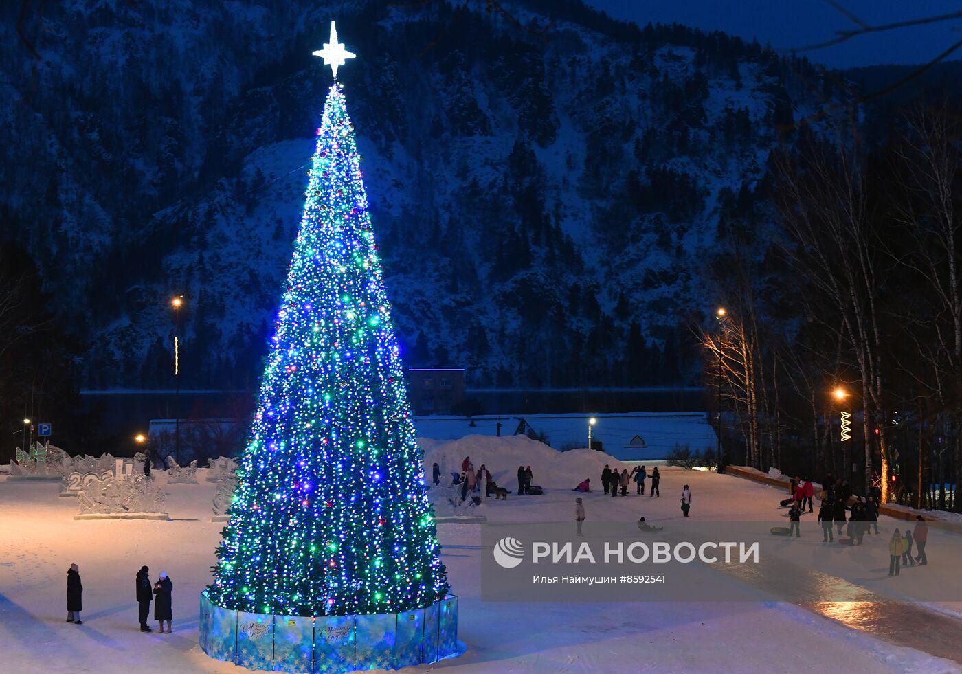 Отдых жителей Красноярского края в новогодние каникулы