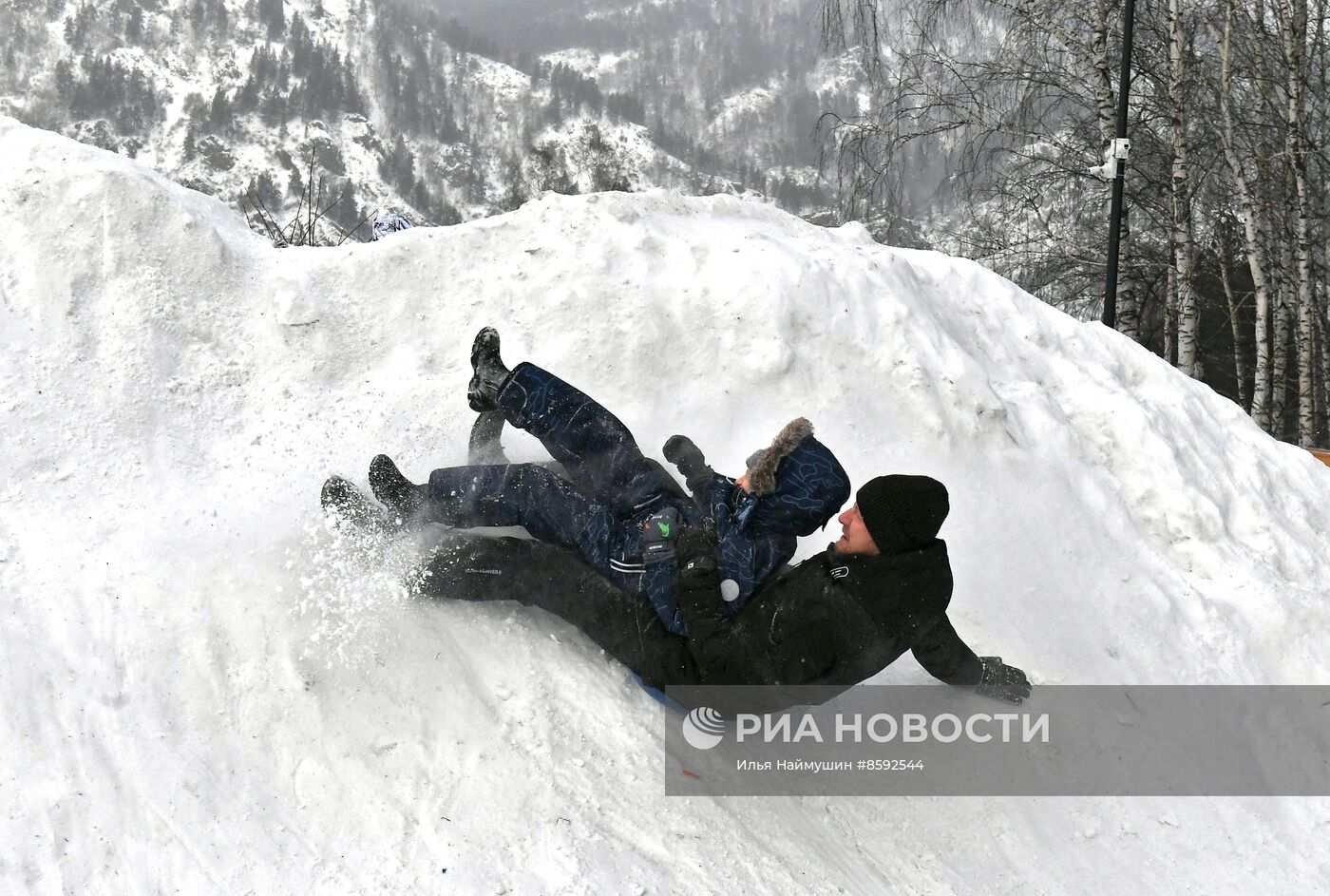 Отдых жителей Красноярского края в новогодние каникулы