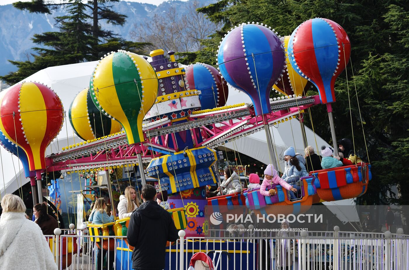 Отдых жителей Крыма в новогодние каникулы