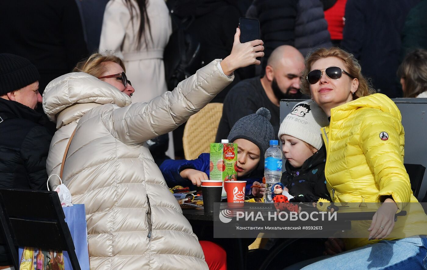 Отдых жителей Крыма в новогодние каникулы