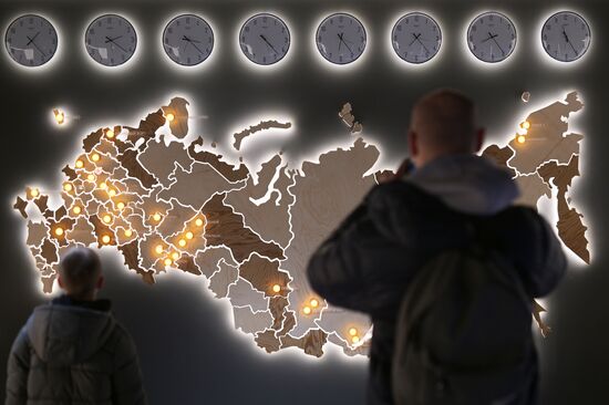 Международная выставка-форум "Россия"
Павильон №19 "АТОМ" Место: Россия, Москва. Автор: Владимир Астапкович/РИА Новости. Работа выставки "Россия"