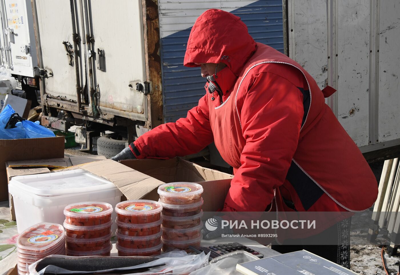 Продовольственная ярмарка во Владивостоке