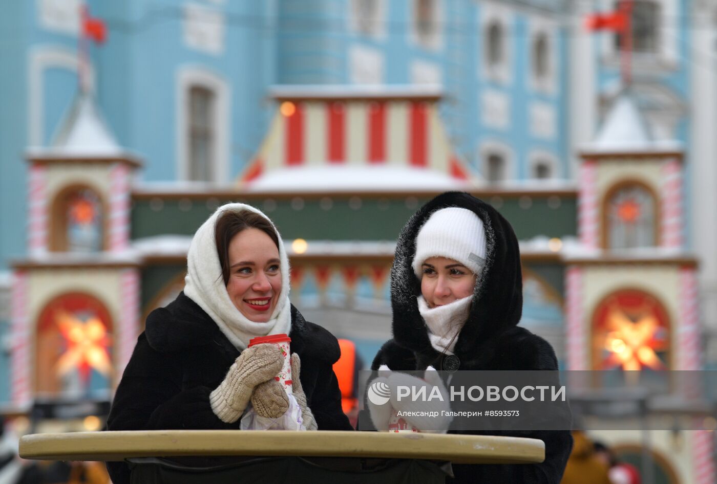 Рождественская ярмарка в Санкт-Петербурге