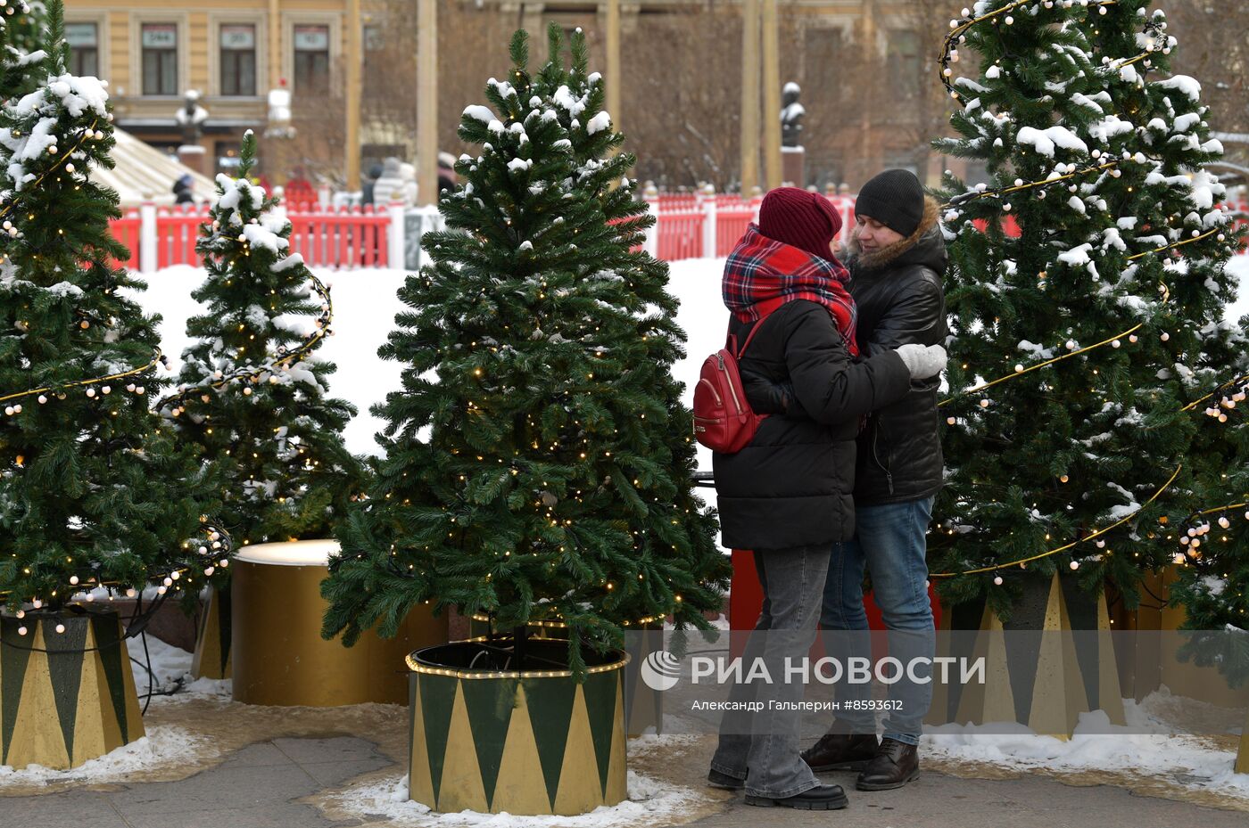 Рождественская ярмарка в Санкт-Петербурге