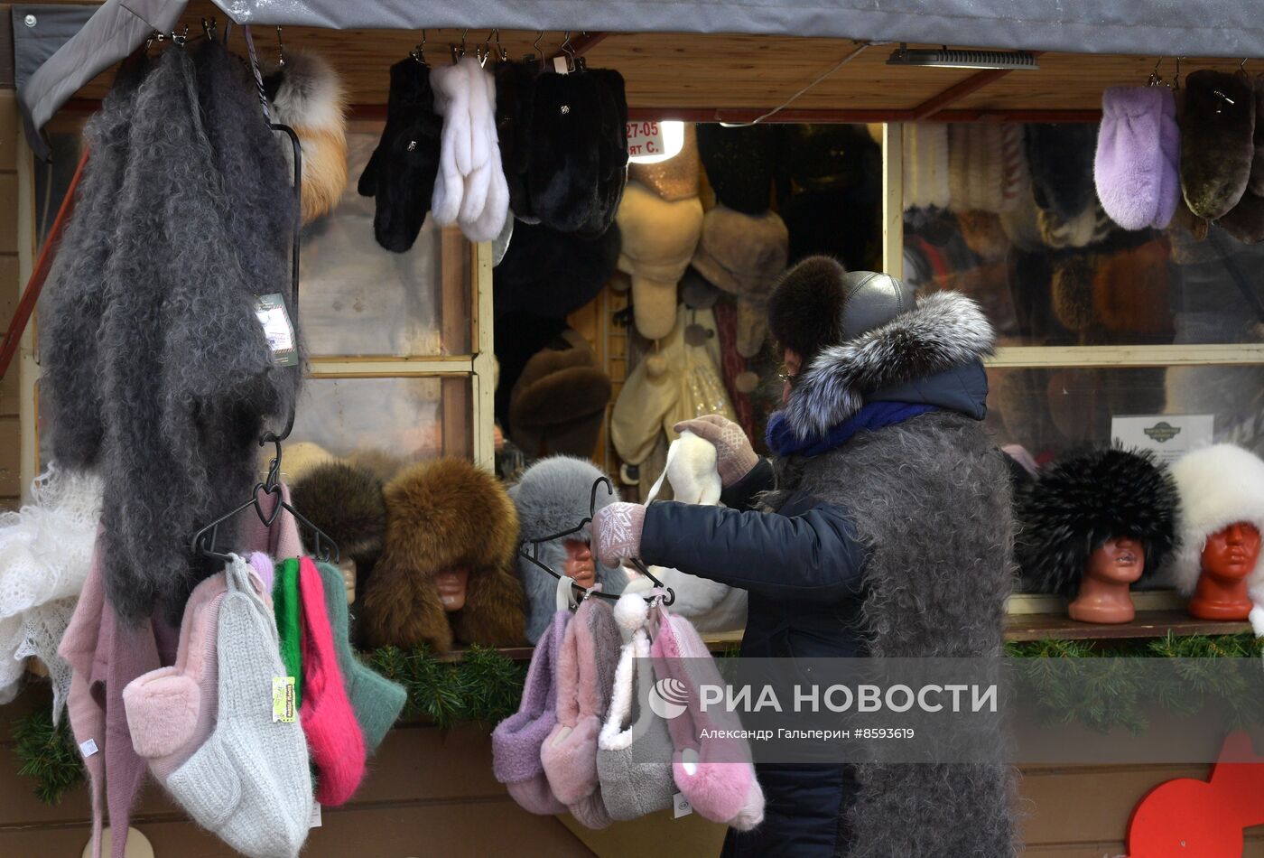 Рождественская ярмарка в Санкт-Петербурге