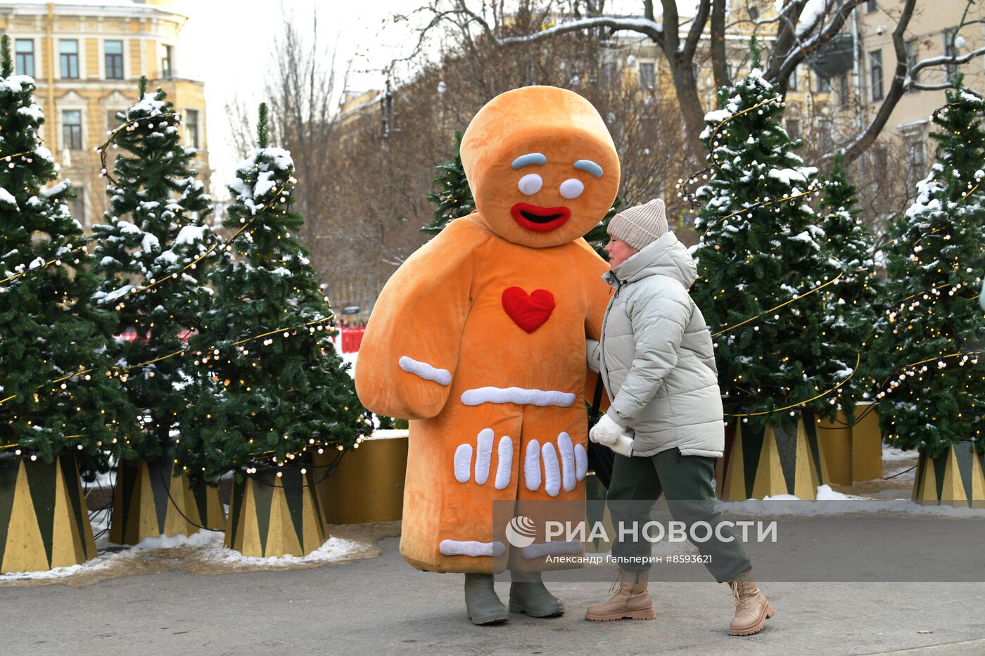Рождественская ярмарка в Санкт-Петербурге