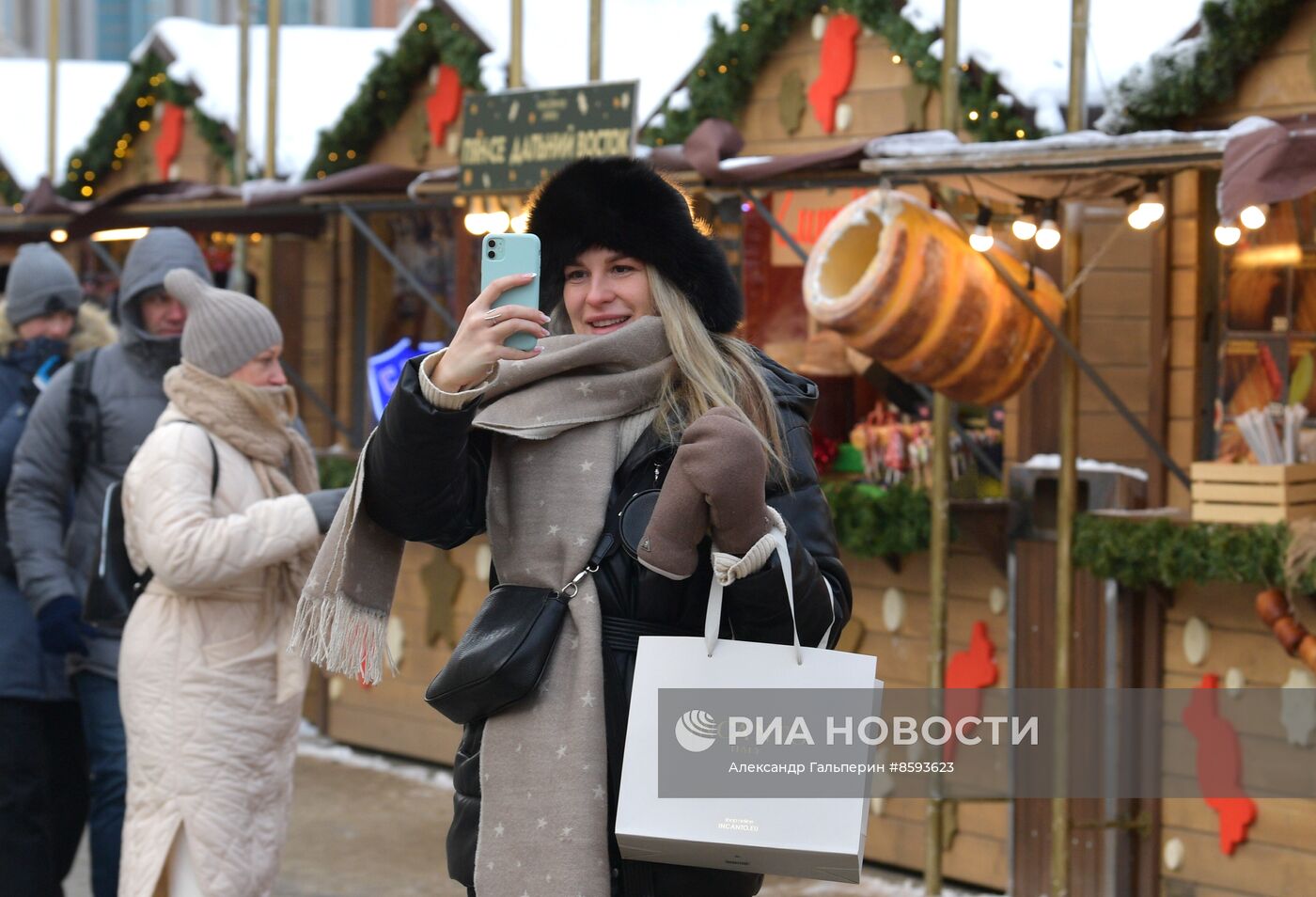 Рождественская ярмарка в Санкт-Петербурге