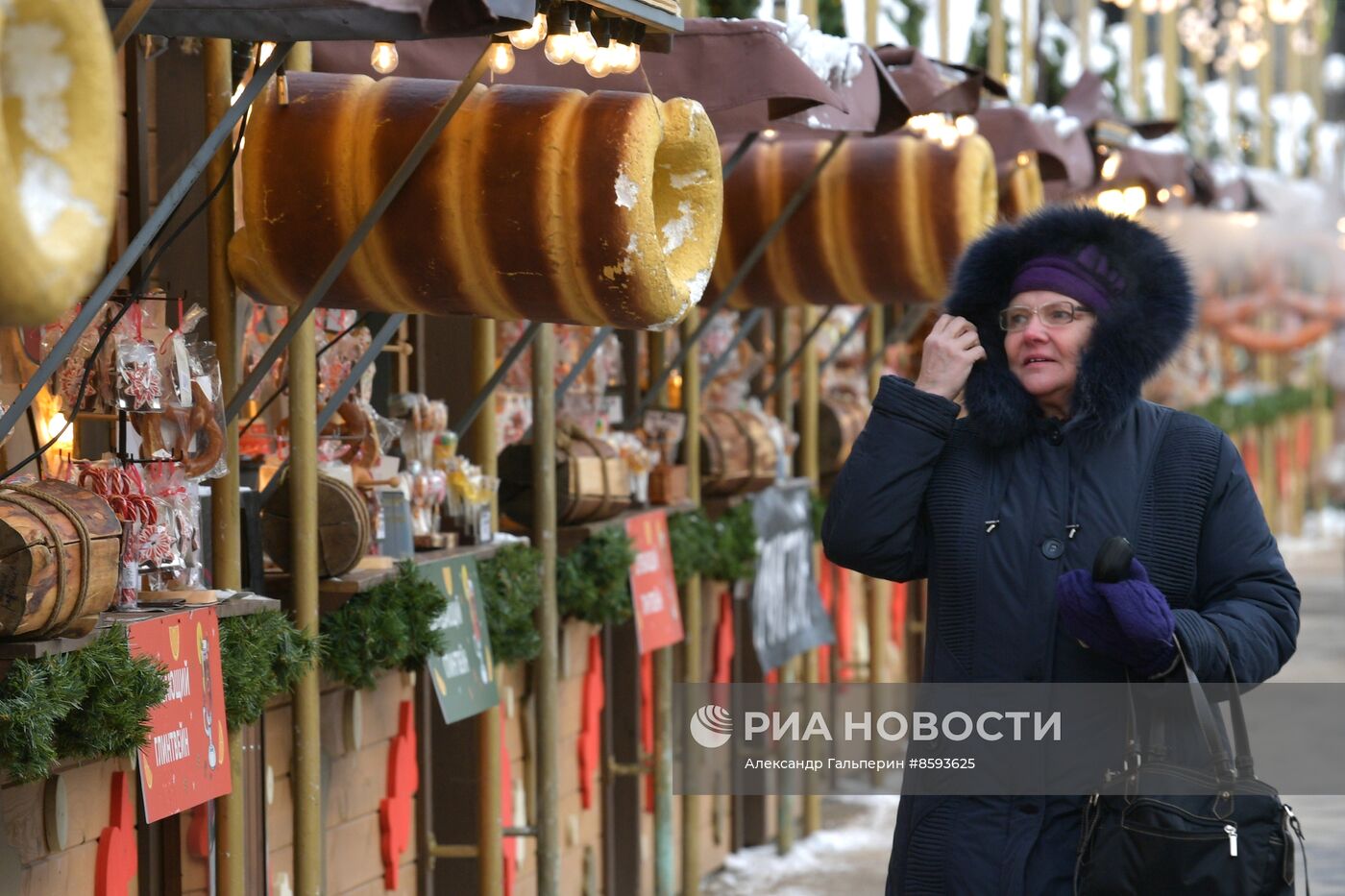 Рождественская ярмарка в Санкт-Петербурге