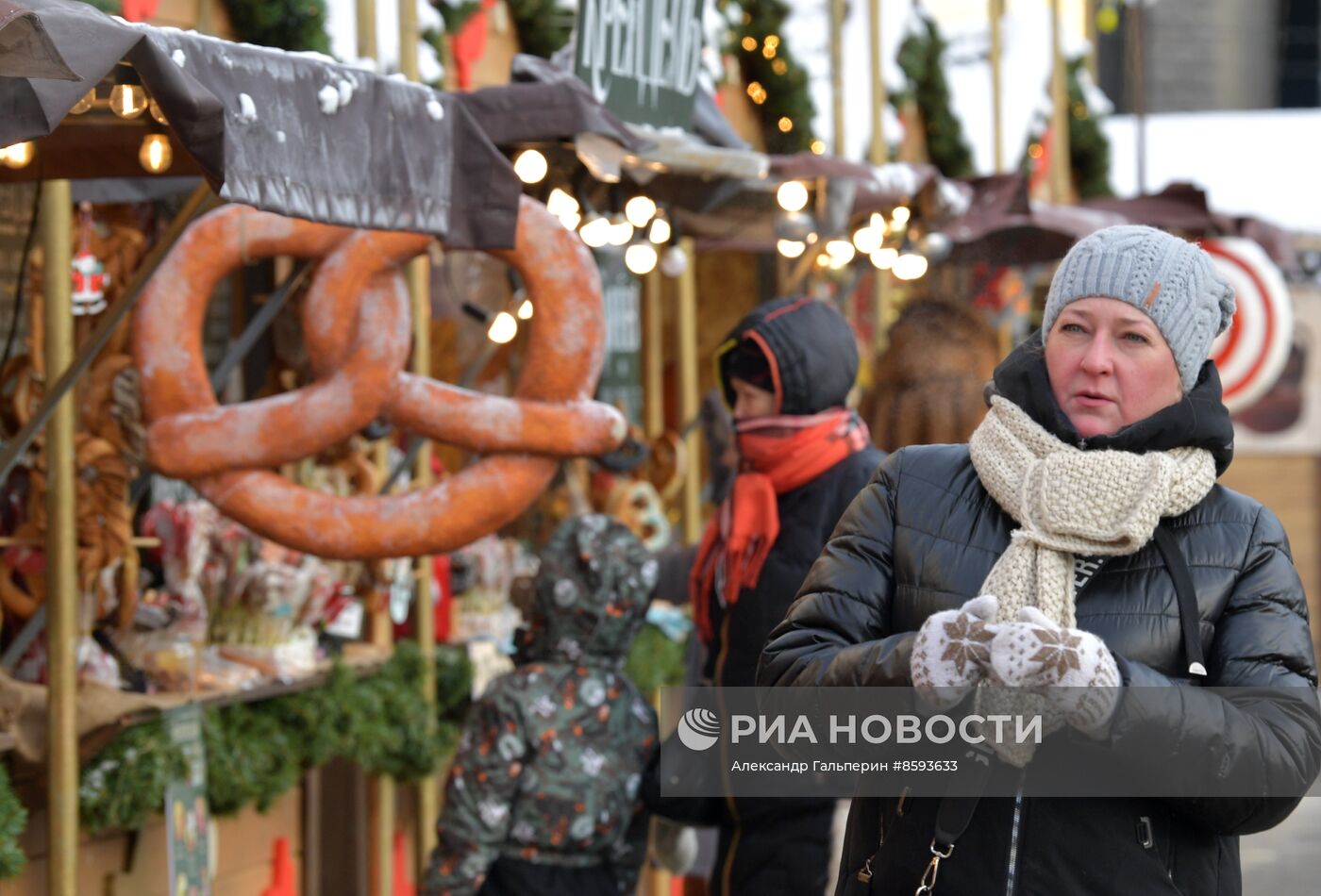 Рождественская ярмарка в Санкт-Петербурге