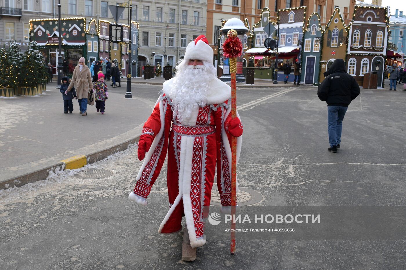 Рождественская ярмарка в Санкт-Петербурге